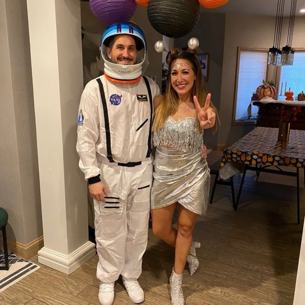 Metallic Dress Costume